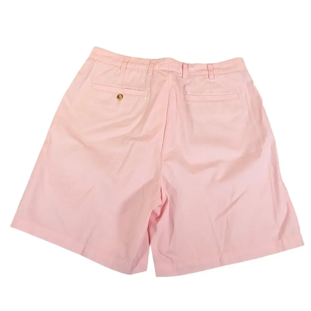Orvis Pink Chino Golf Shorts Mens Size 36